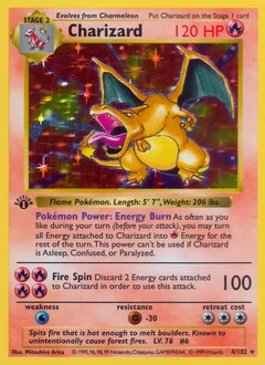 Charizard Base Set 4/102