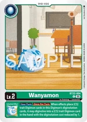 Wanyamon BT22-004
