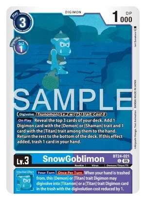 SnowGoblimon BT24-021