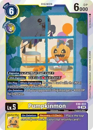 Pumpkinmon EX8