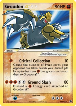 Groudon ☆ 111/114