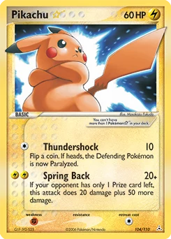 Pikachu ☆ 104/111