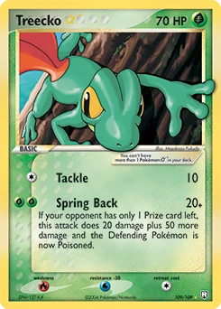 Treecko ★ 109/109