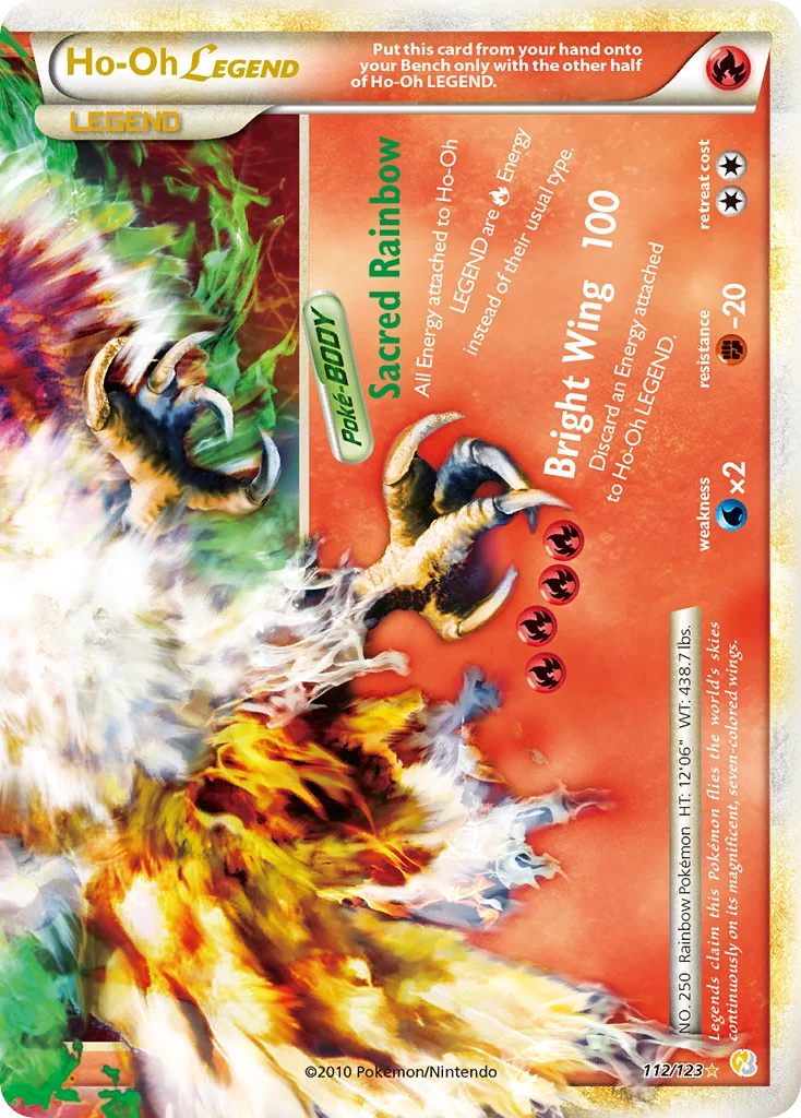 Ho-Oh LEGEND mitad inferior
