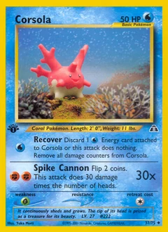 Corsola Neo Discovery 37/75