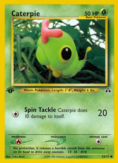 Caterpie Neo Discovery 53/75