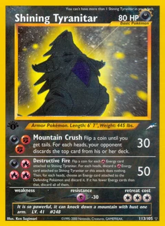 Shining Tyranitar 113/105