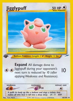 Jigglypuff Neo Destiny 44/105
