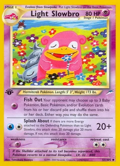 Light Slowbro Neo Destiny 51/105
