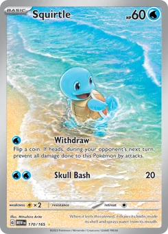 Squirtle 151 · 170/165