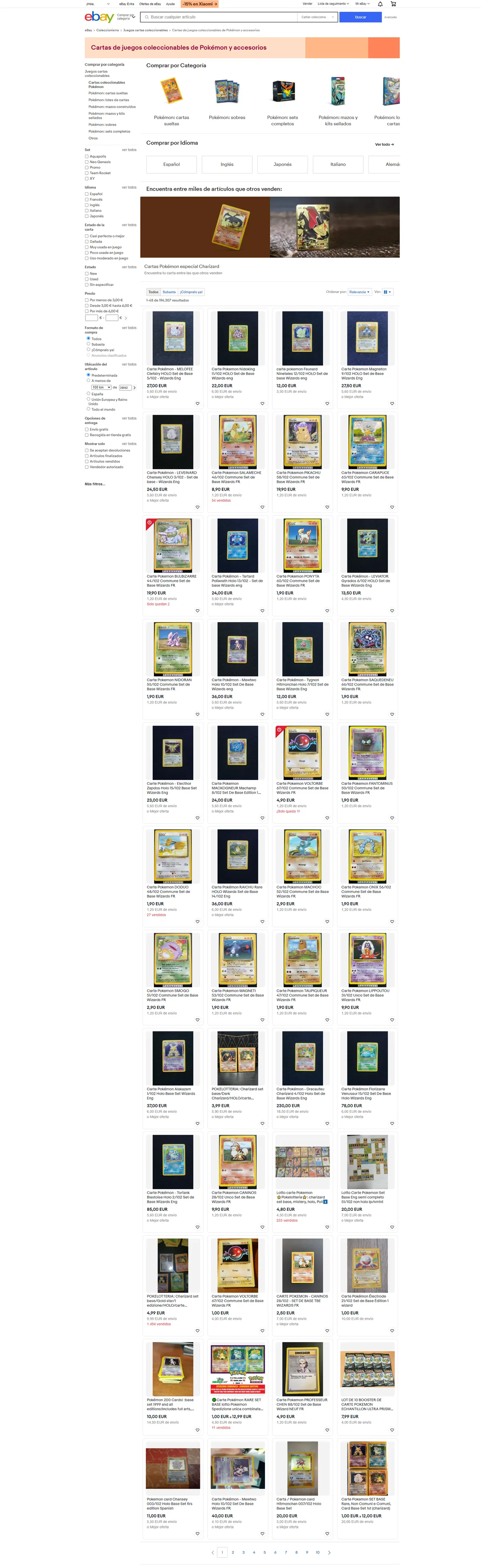 Cartas-de-juegos-coleccionables-de-Pokemon-y-accesorios