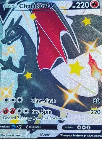 Charizard V Shiny