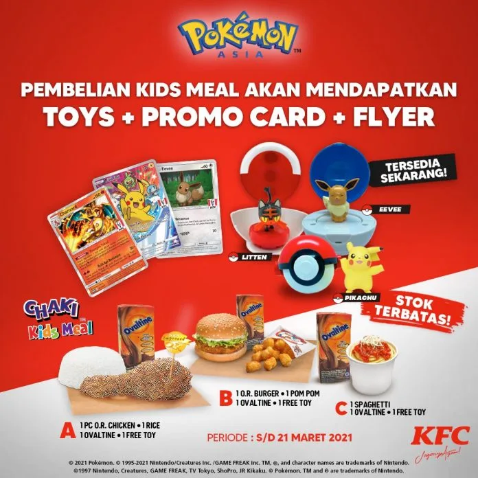 Pokémon KFC 25 aniversario